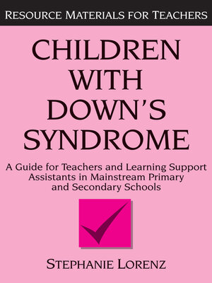 cover image of Children with Down's Syndrome